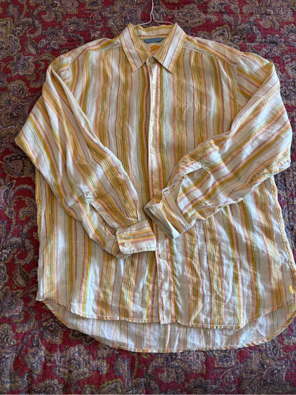 Tommy Bahama size M Men's Classic Linen Button-Up Bundle - Picture 10 of 14